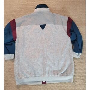 Vintage 80s Be In The Current Seen Reversible Windbreaker Jacket Women One size